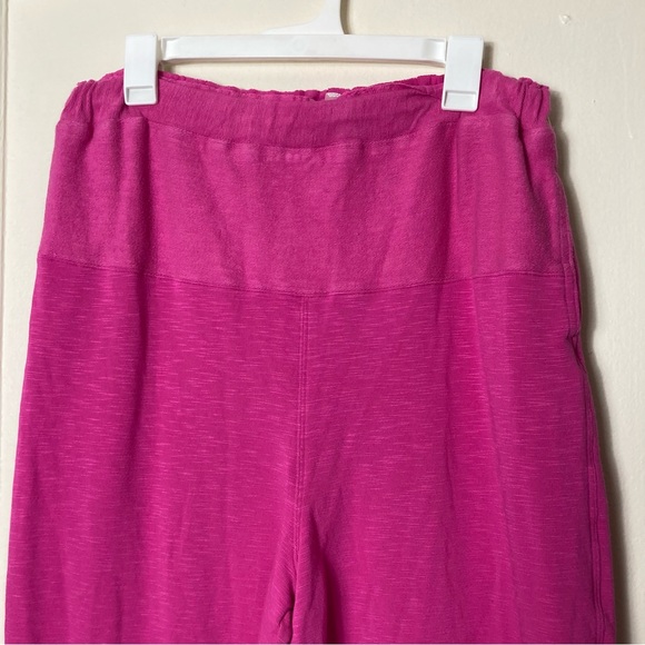 Free people movement pink surfside jogger sweatpants womens L - Picture 4 of 11